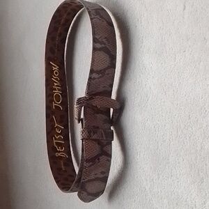 Betsey Johnson belt S